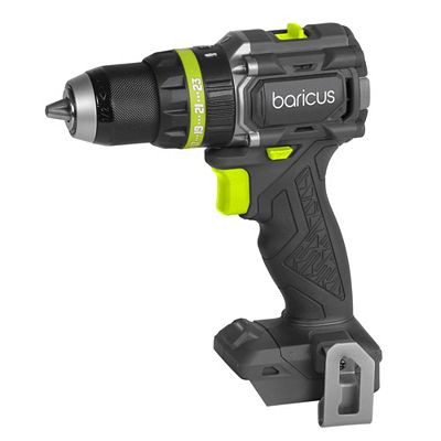 BARICUS 18V Akku-Bohr- Schlagschrauber inkl. Bitset & Koffer 5J.Herstellergarantie