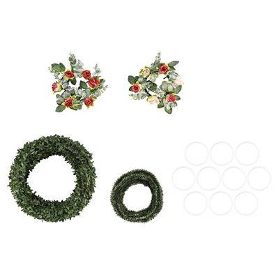 KARIN JITTENMEIER Deko Floristik-Set Kränze & Girlanden 14tlg.