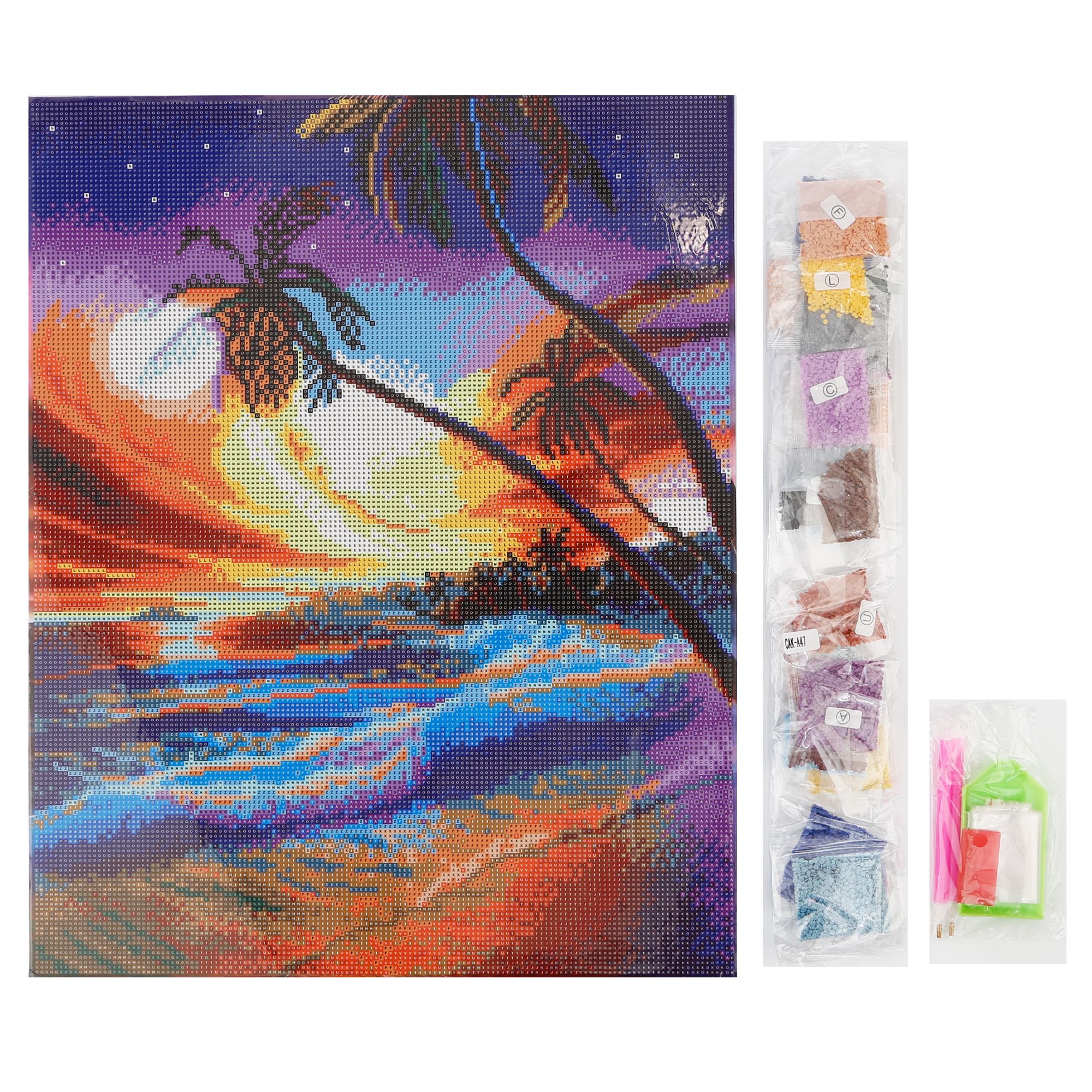 CRAFT BUDDY KreativSet Bild 40x50cm zum Nachlegen 8tlg. QVC.de
