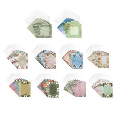 KARIN JITTENMEIER Grußkarten-Set Motiv-Grußkarten verschiedene Formate 200tlg.