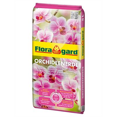 FLORAGARD® Orchideenerde luftige Struktur 5 Liter