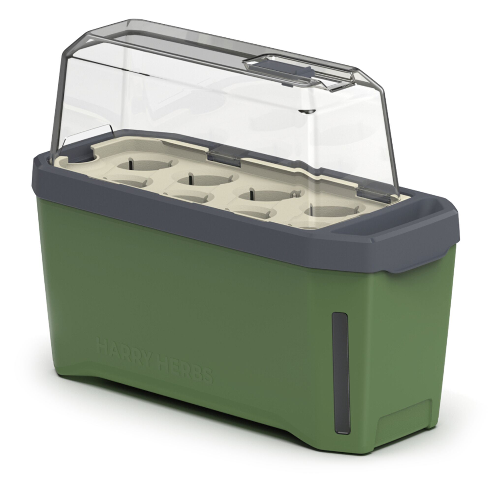 GUSTA GARDEN Anzuchtgefäß Harry Herbs inkl. Bewässerungs- system