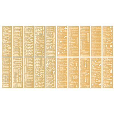 Thumbnail - KARIN JITTENMEIER Kreativ-Set Premium Transfers Schriften 22tlg.