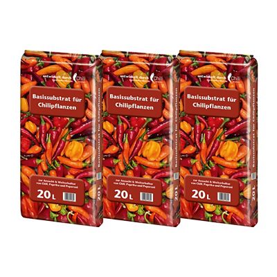 FLORAGARD® Premium Chili-Substrat 20 Liter