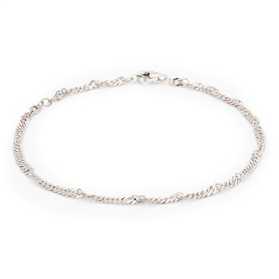 PLATINITY Singapurarmband poliert, mind. 3,7g Längenauswahl Platin 950