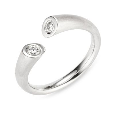 Thumbnail - PLATINITY Croise-Ring 2 Brillanten zus. ca. 0,15ct Platin 950