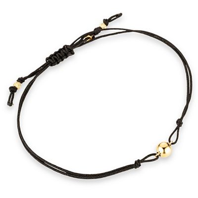 GOLDRAUSCH Armband mind. 0,35g Textilband Gold 375