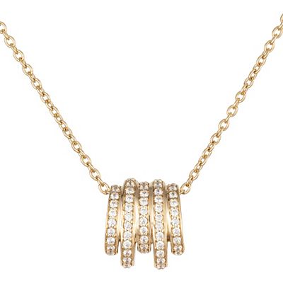 STEFFEN SCHRAUT Anhänger mit Kette Zirkonia poliert Silber 925