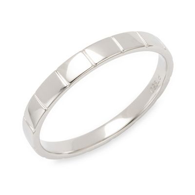 PLATINITY Band-Ring poliert mind. 2,5g Platin 950