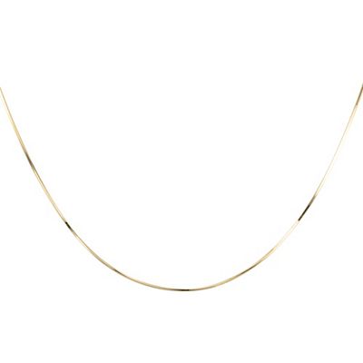 GOLDSCHMUCK FÜR MICH Schlangenkette poliert mind. 1,5g Gold 585