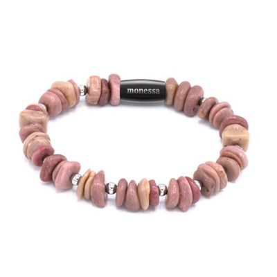 Thumbnail - MONESSA Armband Edelsteine Splitter Magnetverschluss