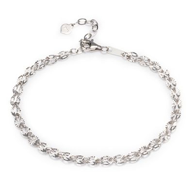 PLATINITY Hufeisen-Armband Länge ca. 18-21cm mind. 4g Platin 950
