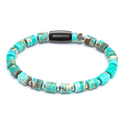 Thumbnail - MONESSA Armband Edelsteine 1-Strang Magnetverschluss