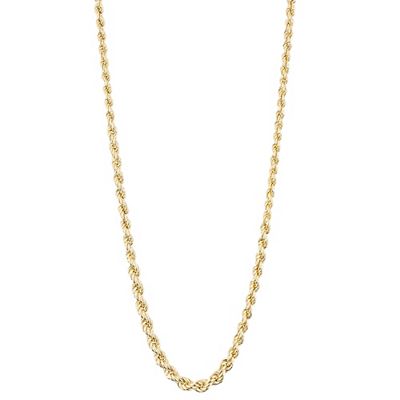 Kordelkette Länge ca. 45+5cm 4,2-6,4mm poliert Silber 925