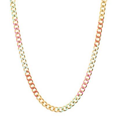 MY SECRET Panzer-Collier Emaillelack Rio de Janeiro Edelstahl