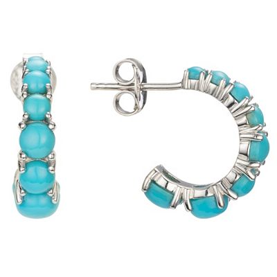 THOMAS & SOHN Edelsteine Creolen mind. 2,76ct Silber 925