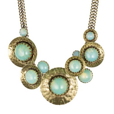 KONPLOTT Collier Länge 38-50cm Honey Drops in Space Modeschmuck