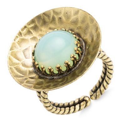 KONPLOTT Ring Honey Drops in Space Modeschmuck