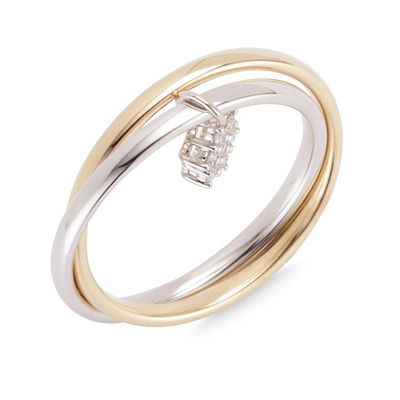 GOLDSCHMUCK FÜR MICH Ring 7 Brillanten zus. ca. 0,10ct Gold 585