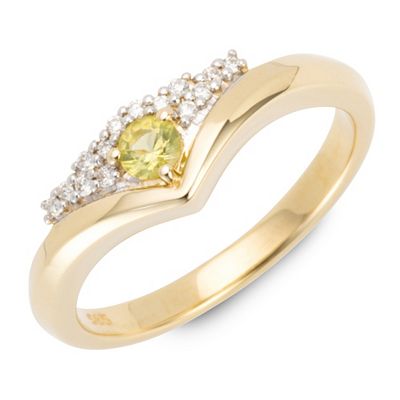 JEPARA Pallavin Ring ca. 0,10ct Brillanten ca. 0,07ct Gold 585