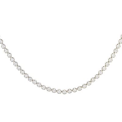PLATINITY Collier 175 Brillanten zus. ca. 1,45ct Platin 950