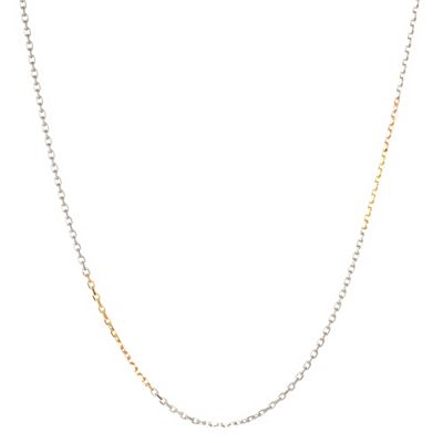 PLATINITY Fantasiekette Länge ca. 50cm mind. 3,5g/tricolor Platin 950/ Gold 750