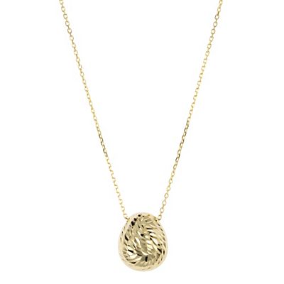 GOLDRAUSCH Anhänger mit Kette diamantiert mind. 1,9g Gold 585