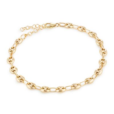 GOLDRAUSCH Armband poliert, 17,5+3cm mind. 3,5g Gold 585