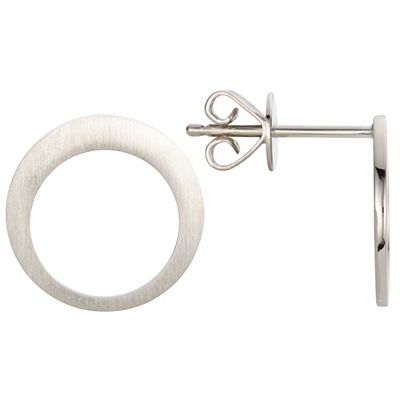 PLATINITY Ohrstecker mattiert/poliert min. 2,3g Platin 950