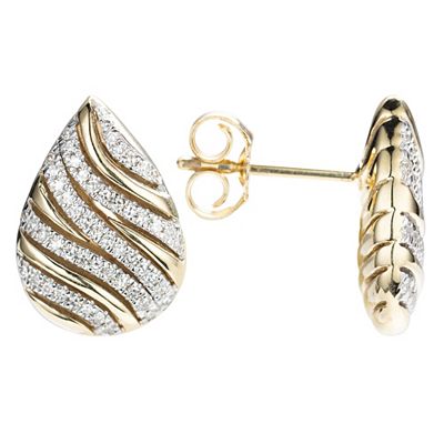 Thumbnail - DIAMOUR Ohrstecker 106 Diamanten zus. ca. 0,19ct Gold 375