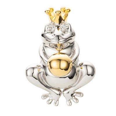 PLATINITY Froschkönig-Anhänger poliert/bicolor mind. 3,5g Platin 950