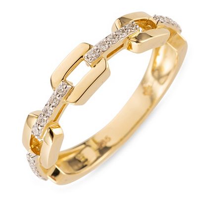 Thumbnail - CANADIAN DIAMONDS Ring 20 Brillanten zus. ca. 0,13ct Gold 585