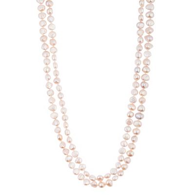 PERLEA Endlos -Collier Süßwasserzucht- perlen 8-9mm Länge ca. 120cm