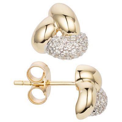 DIAMOUR Ohrstecker 50 Brillanten zus. ca. 0,22ct Gold 585