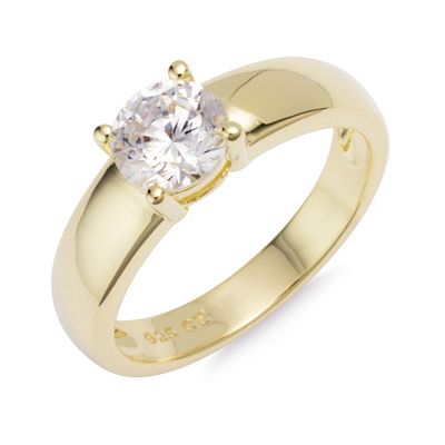 Thumbnail - DIAMONIQUE® Ring = 1,00ct Brillantschliff Silber 925