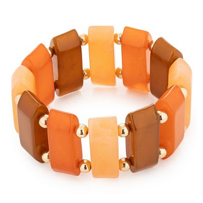 DINE 'N' Dance Armband flexibel Acryl Modeschmuck