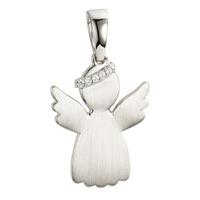 PLATINITY Engel-Anhänger 6 Brillanten zus. ca. 0,03ct Platin 950