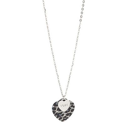 DINE 'N' Dance Collier Herzanhänger Länge ca. 90+8cm Modeschmuck