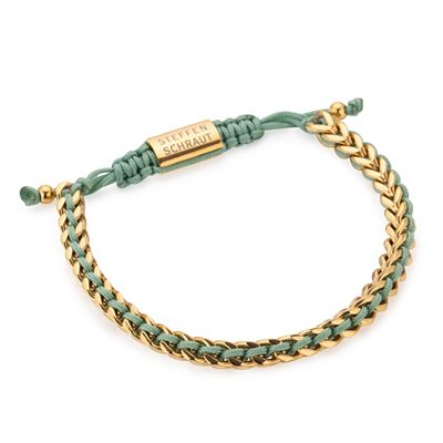 STEFFEN SCHRAUT Armband Zugverschluss poliert Edelstahl