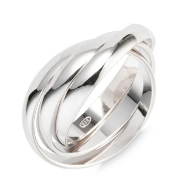 Thumbnail - SILVER STYLE Roll-Ring mind. 4,0g Silber rhodiniert