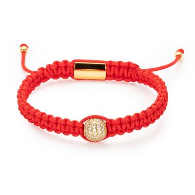 Thumbnail - STEFFEN SCHRAUT Armband Makramee Zugverschluss Edelstahl