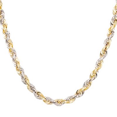 GOLDRAUSCH Kordel-Kette Bicolor-Optik mind. 6g Gold 585