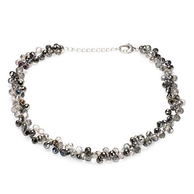 STEFFEN SCHRAUT Collier Glasperlen Länge ca. 45+5cm Modeschmuck