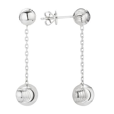 PLATINITY Ohrhänger diamantiert mind. 4,0g Platin 950