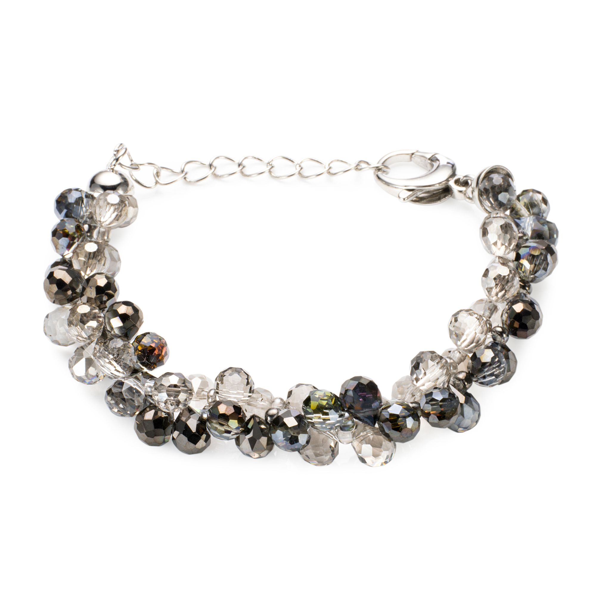 STEFFEN SCHRAUT Armband Glasperlen Länge ca. 17+5cm Modeschmuck