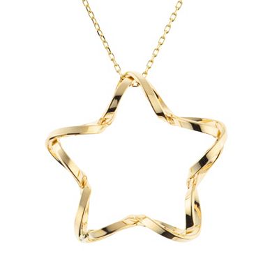 GOLDRAUSCH Collier Stern poliert mind. 3,4g Gold 585