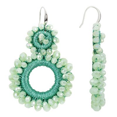 MY SECRET Ohrhänger Glasperlen Lugano Modeschmuck