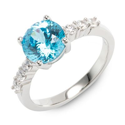 Thumbnail - DIAMONIQUE® Ring = 2,24ct Kaleidoskopschliff Silber rhodiniert