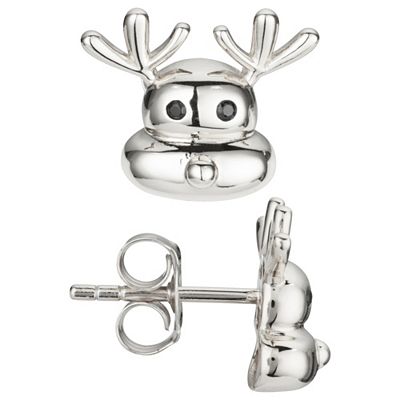 DIAMONIQUE® Ohrstecker = 0,04ct Brillantschliff Silber 925