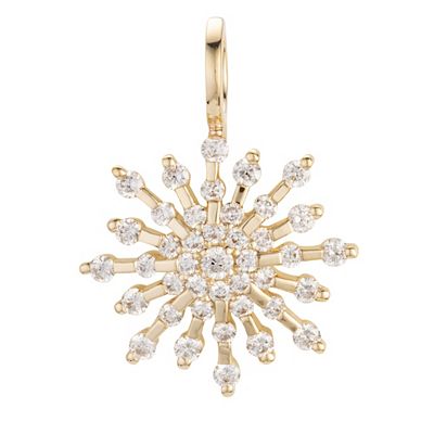 CANADIAN DIAMONDS Anhänger 41 Brillanten zus. ca. 0,43ct Gold 585